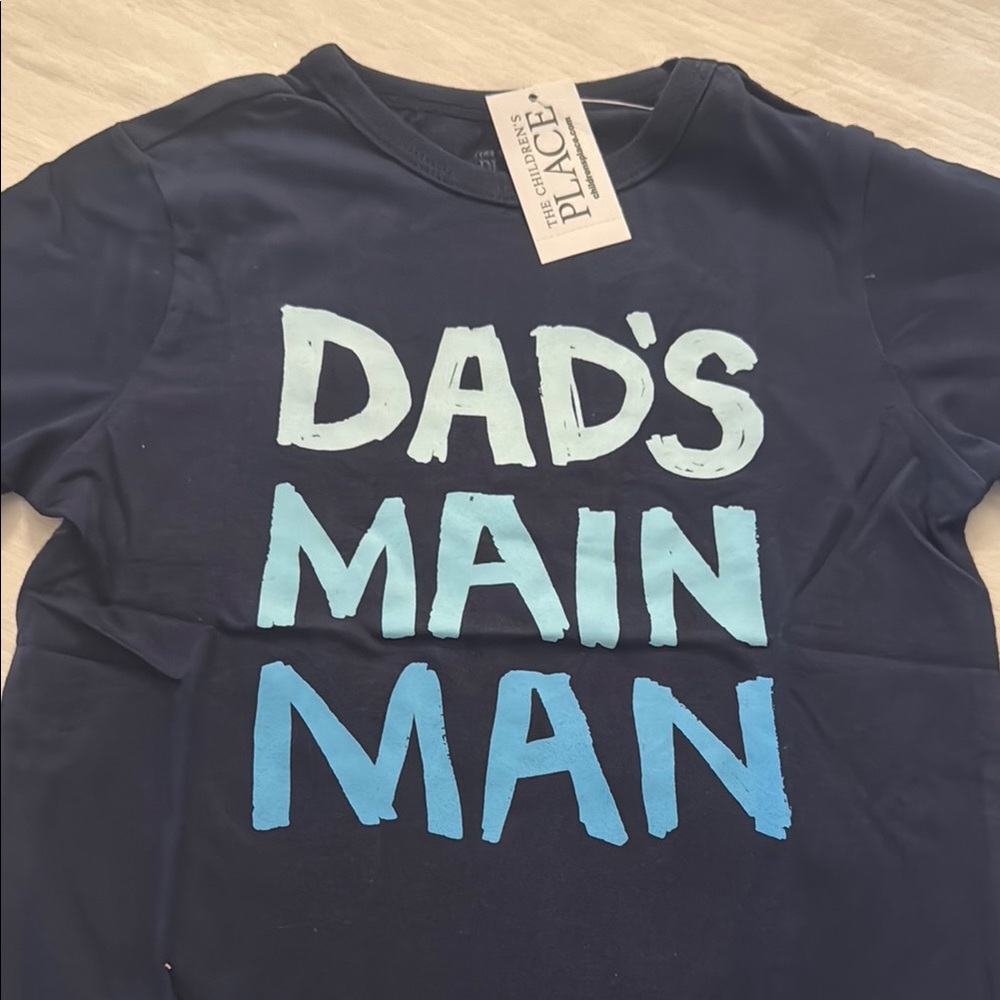 The Children's Place Blue Short Sleeve Tee Dad's Main Man